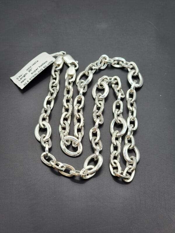 Discover the Elegance of Our Super Hollow Silver 92.5 Chain