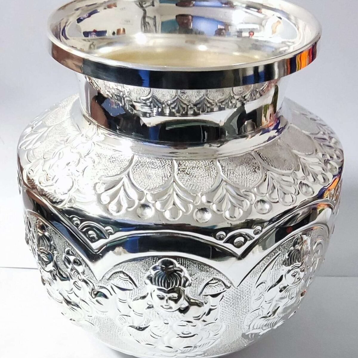 Discover the Elegance of Nakshi Silver Chambu