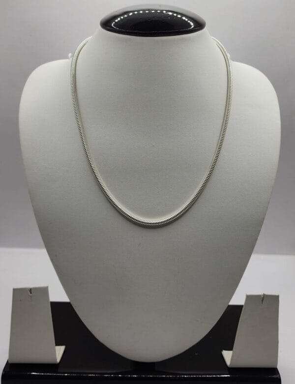 Timeless Elegance: The 92.5 Sterling Silver Snake Chain