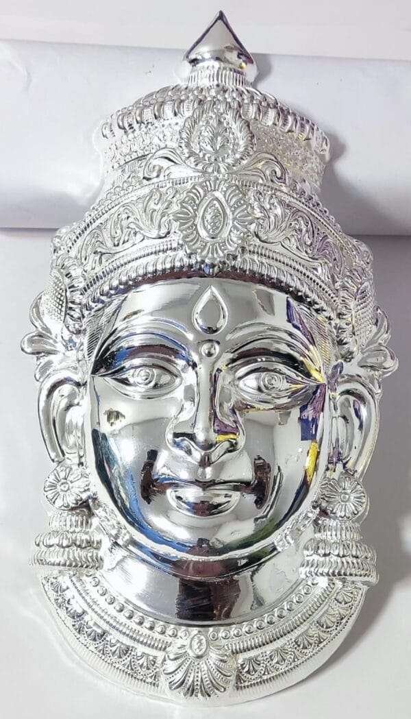 Elevate Your Decor with the Silver Lakshmi Muka