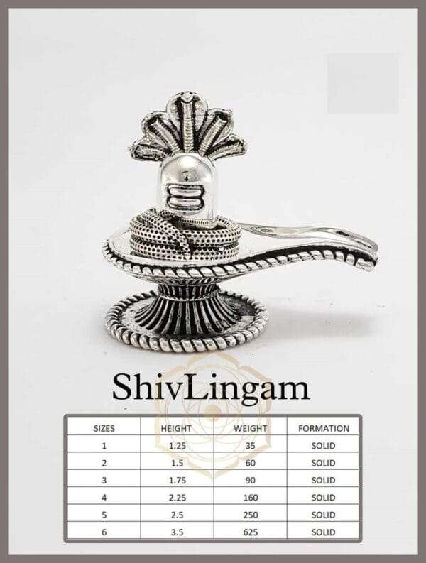 Discover the Elegance of Shivling Silver