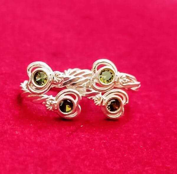 Elegant Multi-Layer Stone Adjustable Bichiya