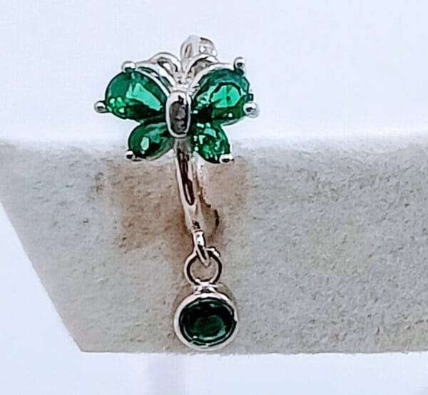 Discover the Elegance of Sterling Silver Green Stone Bali Jewelry