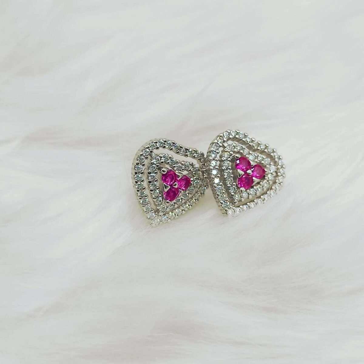 Elevate Your Collection with Sterling Silver Heart Shape Stone Tops