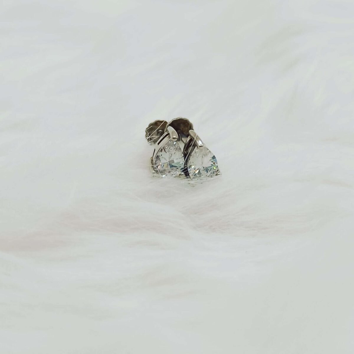 Elegant White Stone Sterling Studs: A Timeless Accessory
