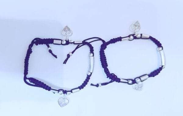 Discover the Beauty of Colorful Silver 925 Anklets