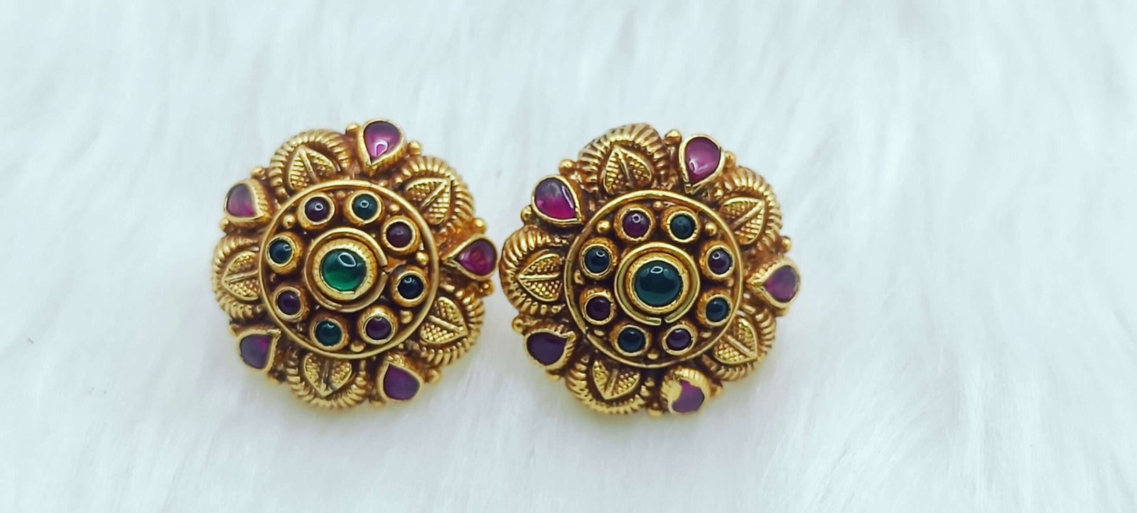 Discover the Elegance of Antique Gold Plated 92.5 Silver Tops