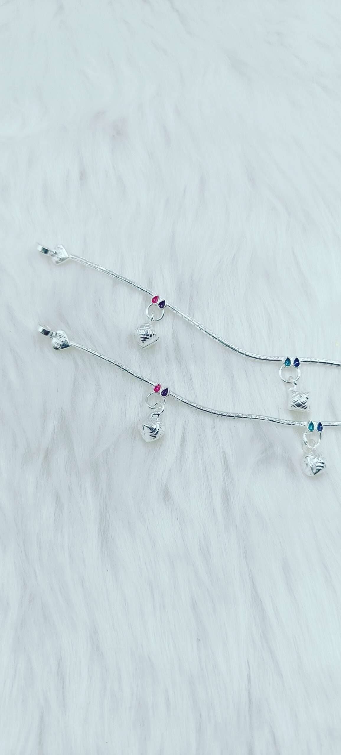 Charming Silver Payal for Kids: A Perfect Accessory - Image 2