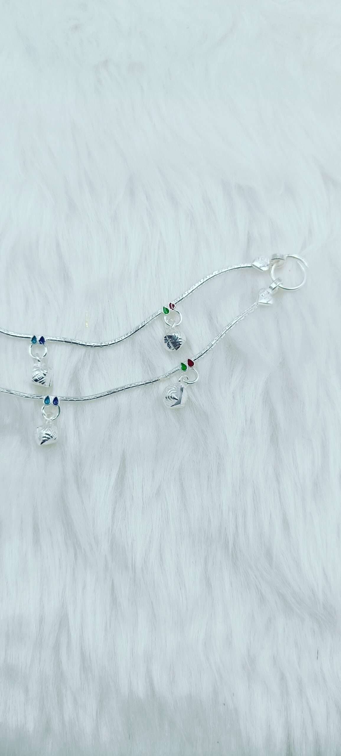 Charming Silver Payal for Kids: A Perfect Accessory - Image 3