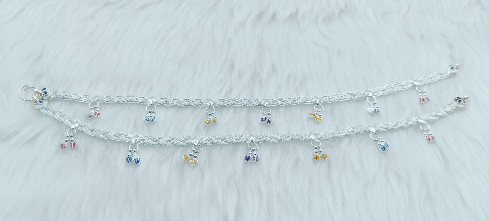 Elegance in Every Step: Silver Payal for Women