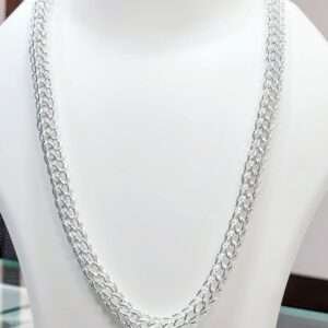 Elegant Silver Handmade Coimbatore Regular Chain