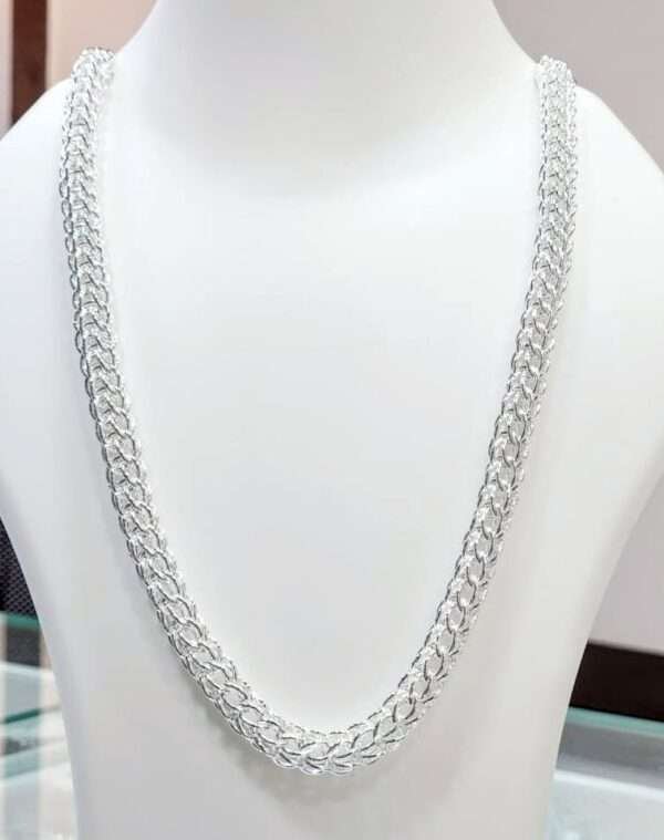 Elegant Silver Handmade Coimbatore Regular Chain