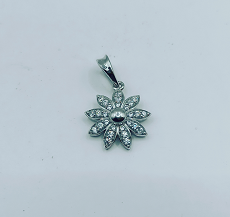 Elegant Sunflower Pendant