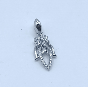 Elegant 925 Silver Stone Pendant