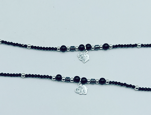 925 Silver Nazar Payal Anklet
