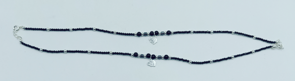 925 Silver Nazar Payal Anklet