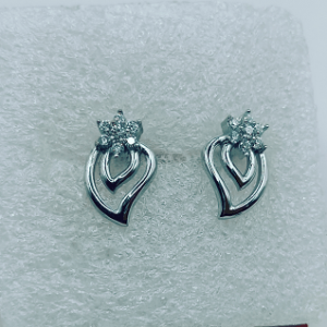Sterling Stylish Ear Tops