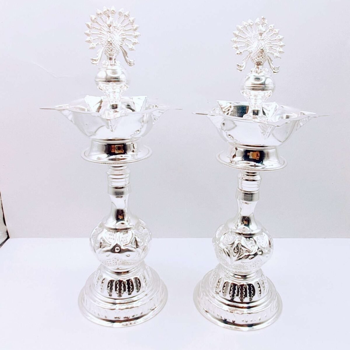 Silver Casting Samay Deepa