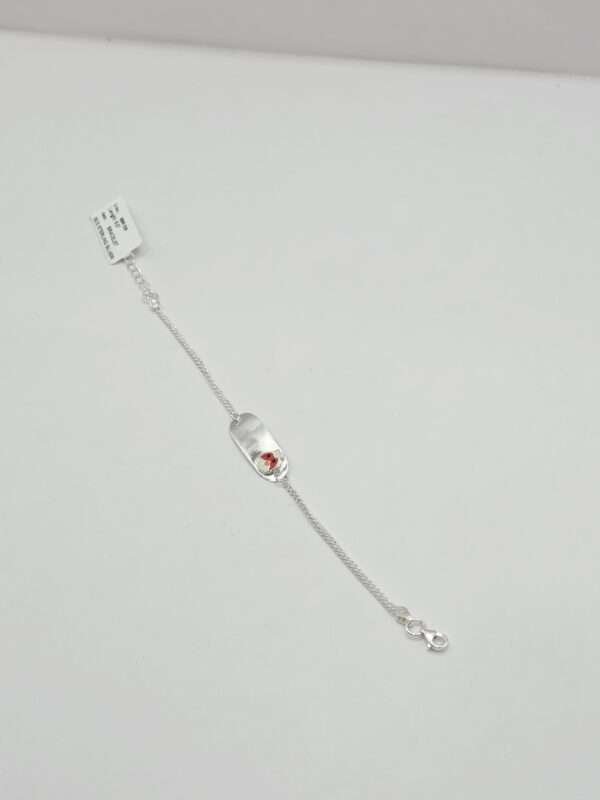 925 Sterling Silver Angry Bird Bracelet