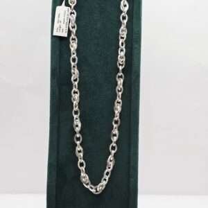 Hollow Silver 925 Ring Chain