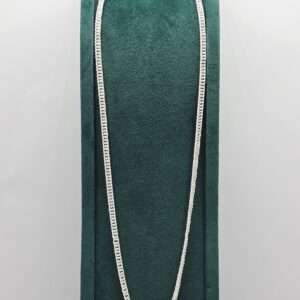 925 Sterling Silver Spiral Chain for Men
