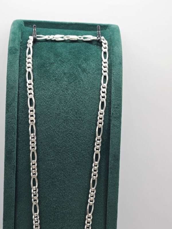 Classic Figaro 925 Silver Chain - Image 3