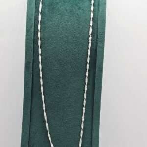 Spiral Silver 92.5 Chain For Men