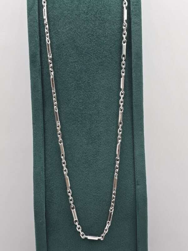 925 Silver Rhodium Chain for Men - Image 3
