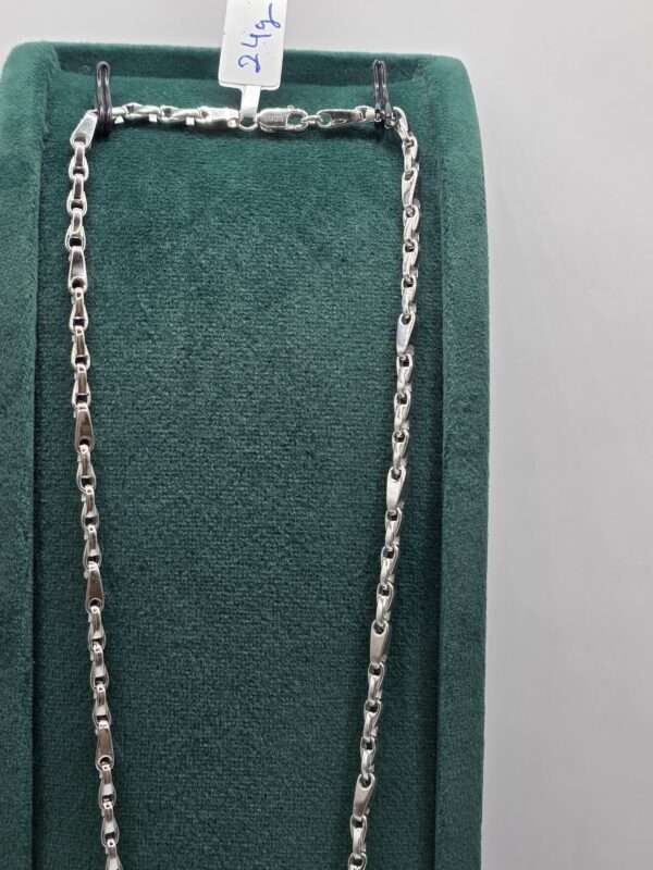 925 Silver Rhodium Chain for Men - Image 2