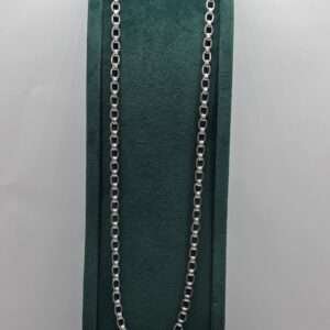 925 Silver Rhodium Finish Chain