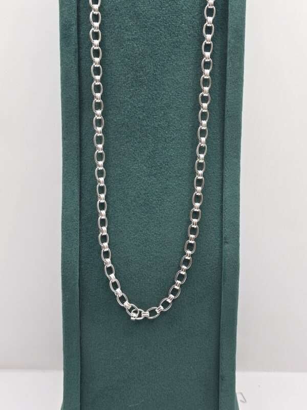 925 Silver Rhodium Finish Chain - Image 2