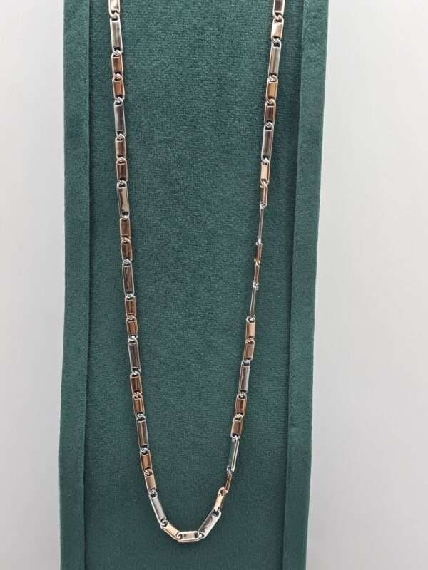 925 Sterling Silver Chain with Redrose Polish - Image 2