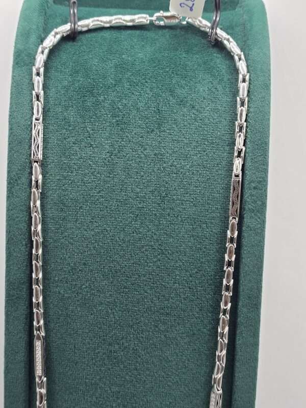 925 Silver Rhodium Imported Chain - Image 2