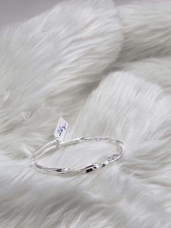 9999 Silver Freesize Kada
