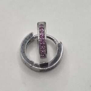 925 Silver Purple Rhodium Rings