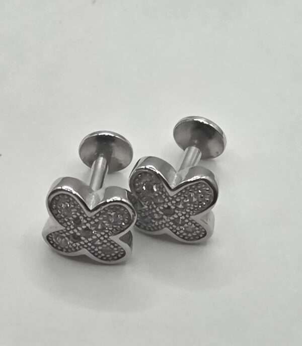 925 Silver Stone Studs - Image 3