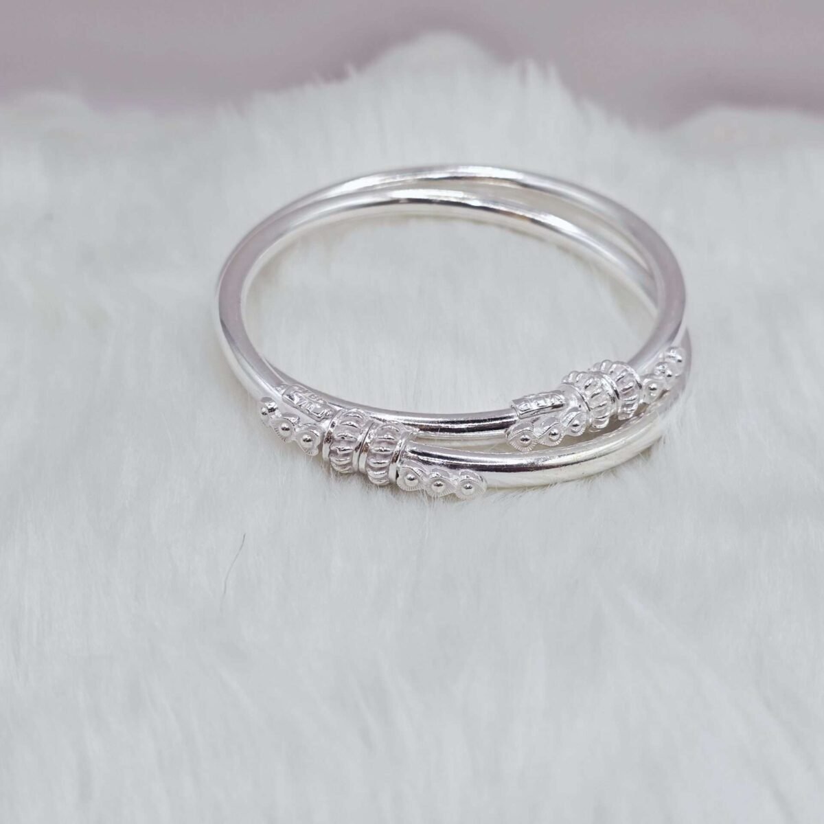 Silver Bangles for Ladies