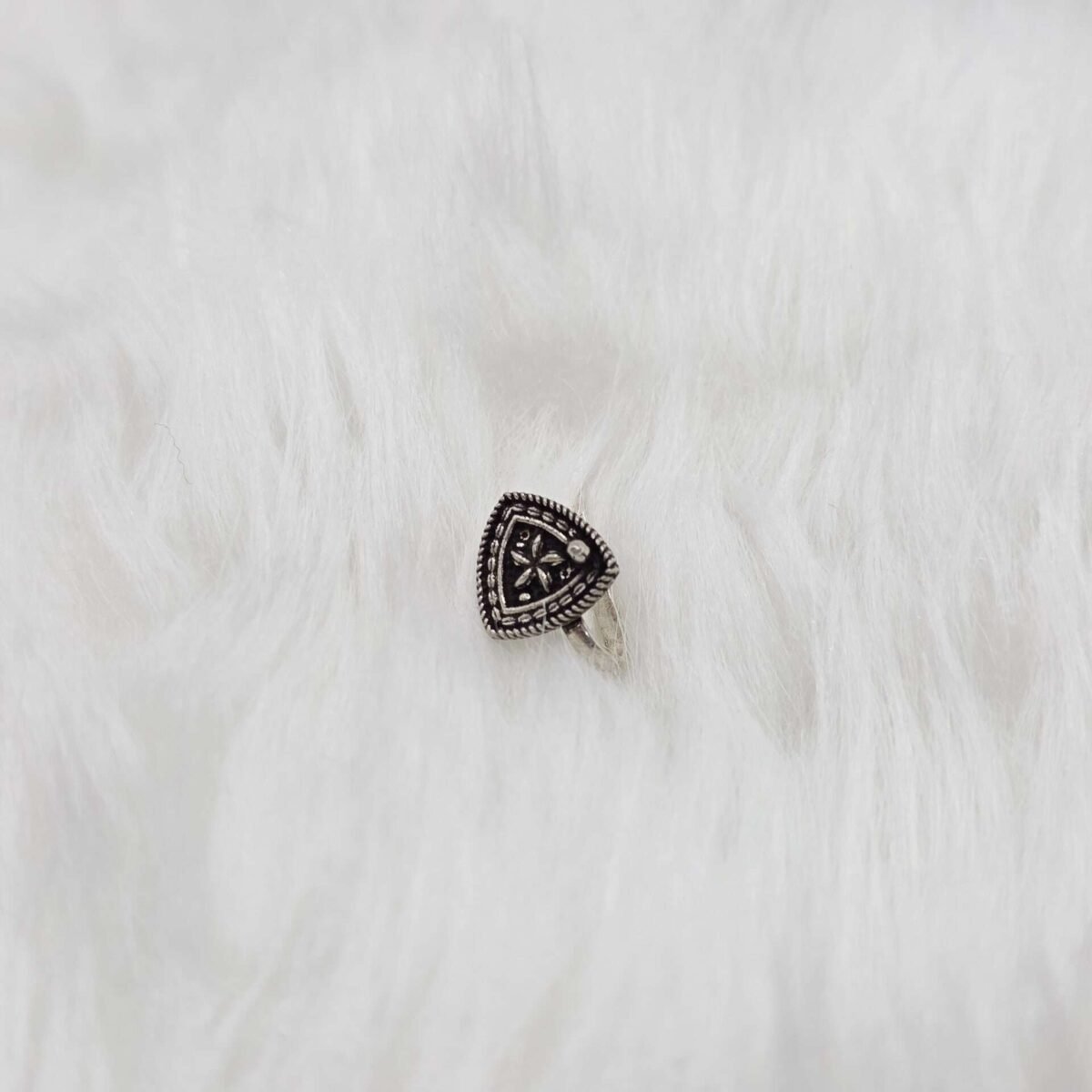 Sterling Silver 925 Oxidized Nosepin