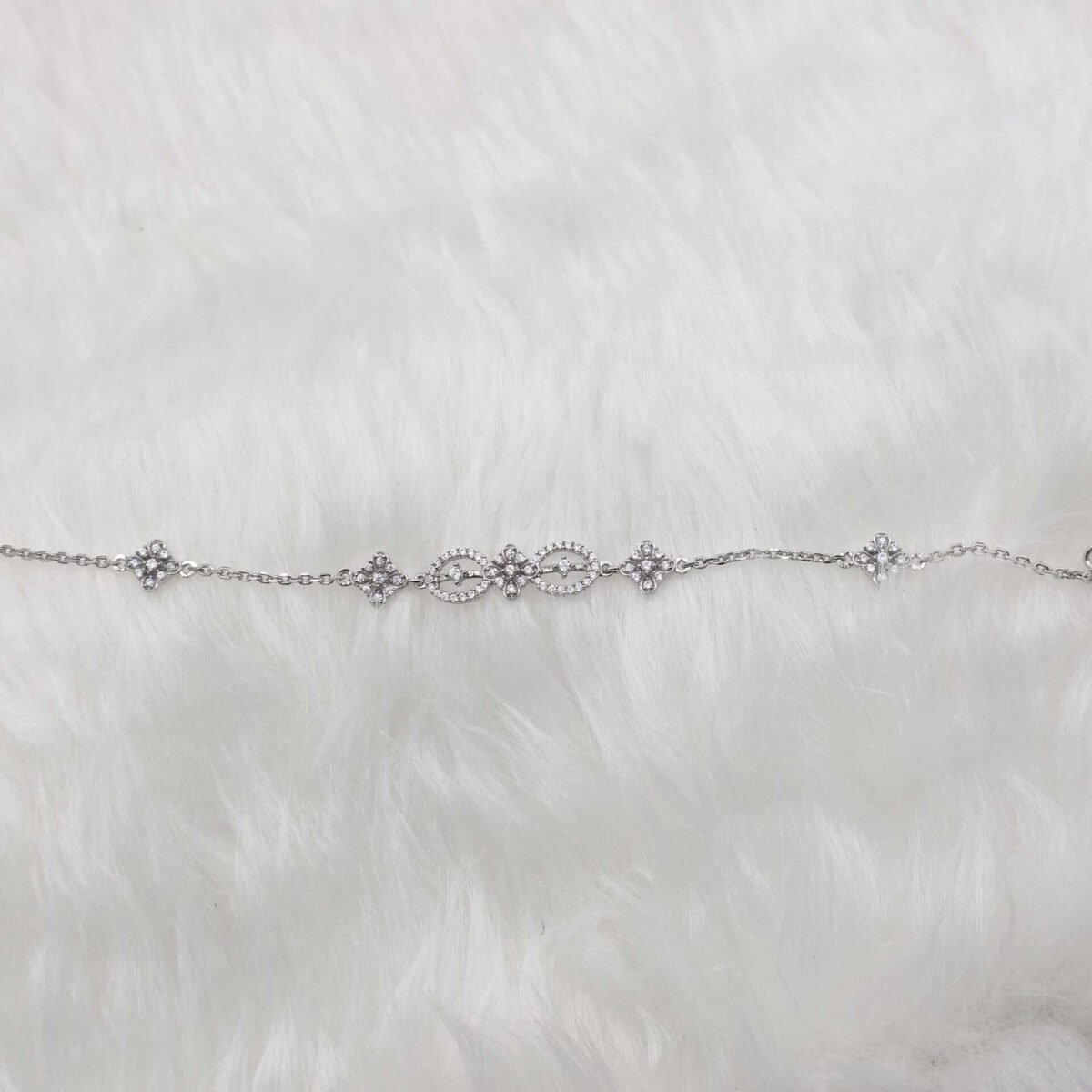 92.5 Sterling Silver Elegant Bracelet