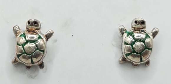 92.5 Silver Kids Ear Studs - Image 5