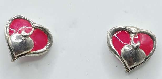 92.5 Silver Kids Ear Studs