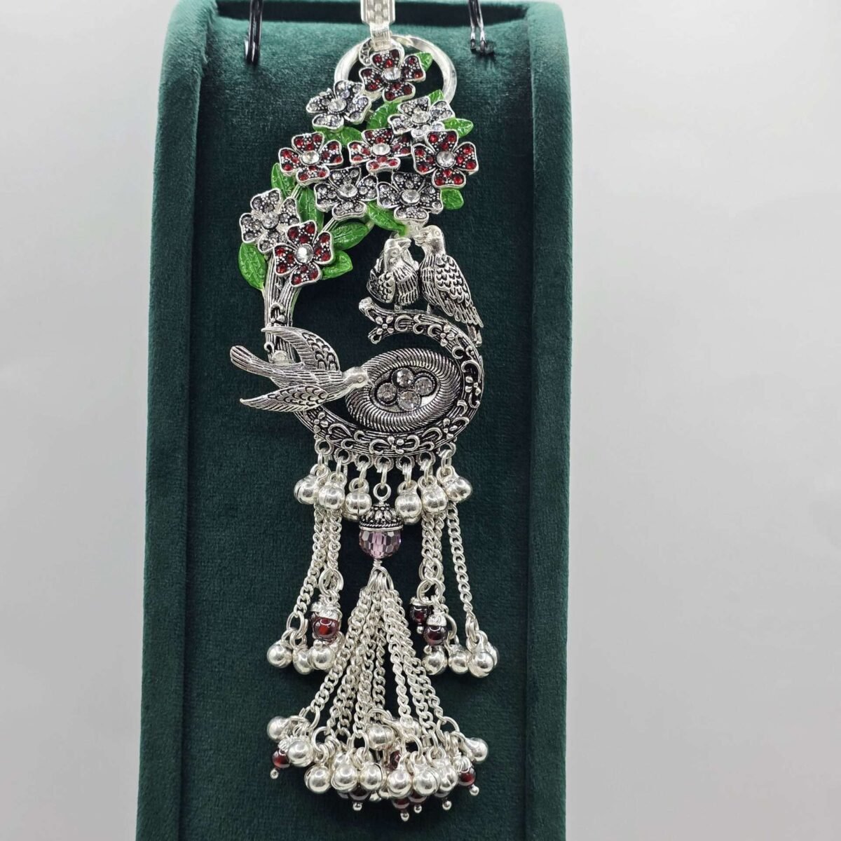 Silver Challa 999 Women's Keychain