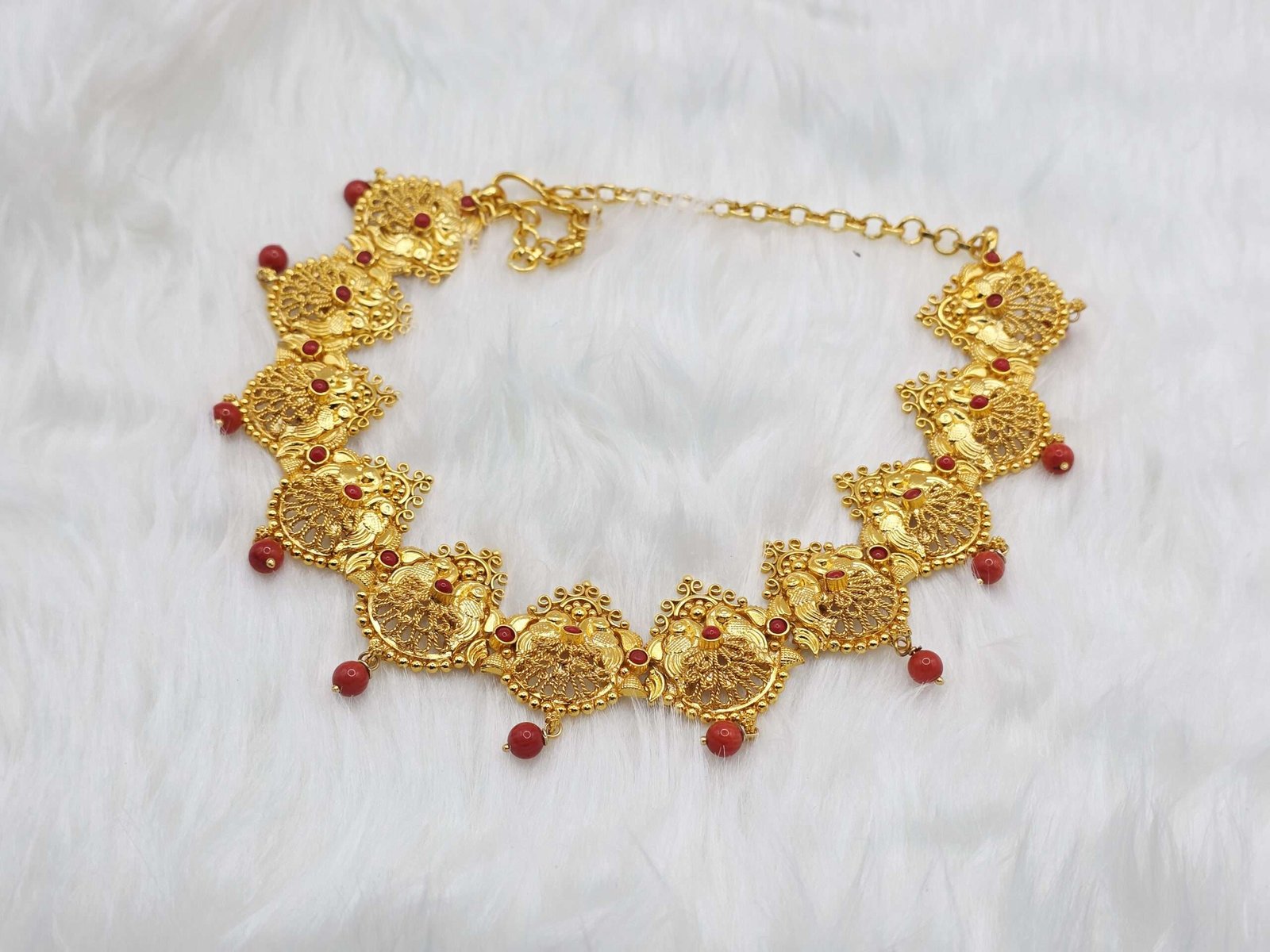 92.5 Gold Plated Necklace - Image 2