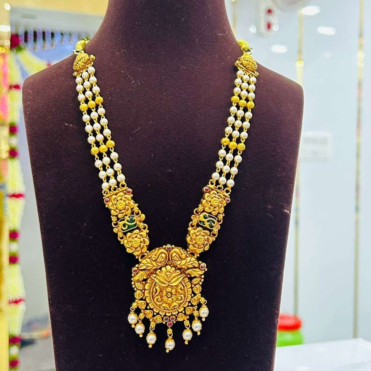 Elegant 92.5 Silver Pearl Jewelry