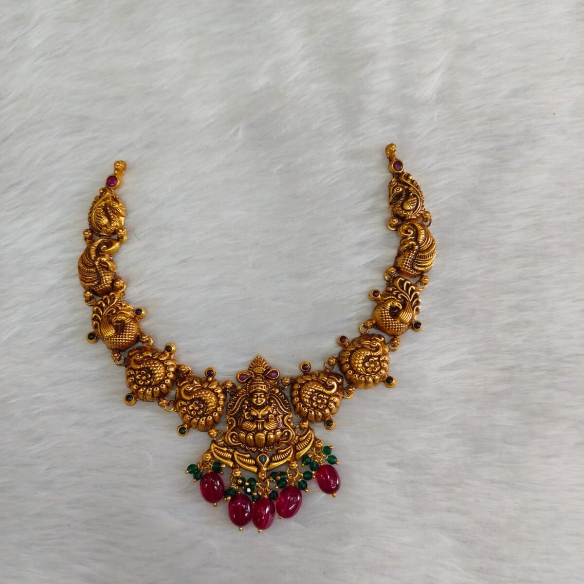 Silver 925 Gold-Plated Temple Necklace