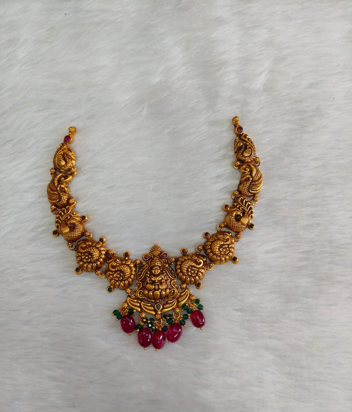 Silver 925 Gold-Plated Temple Necklace
